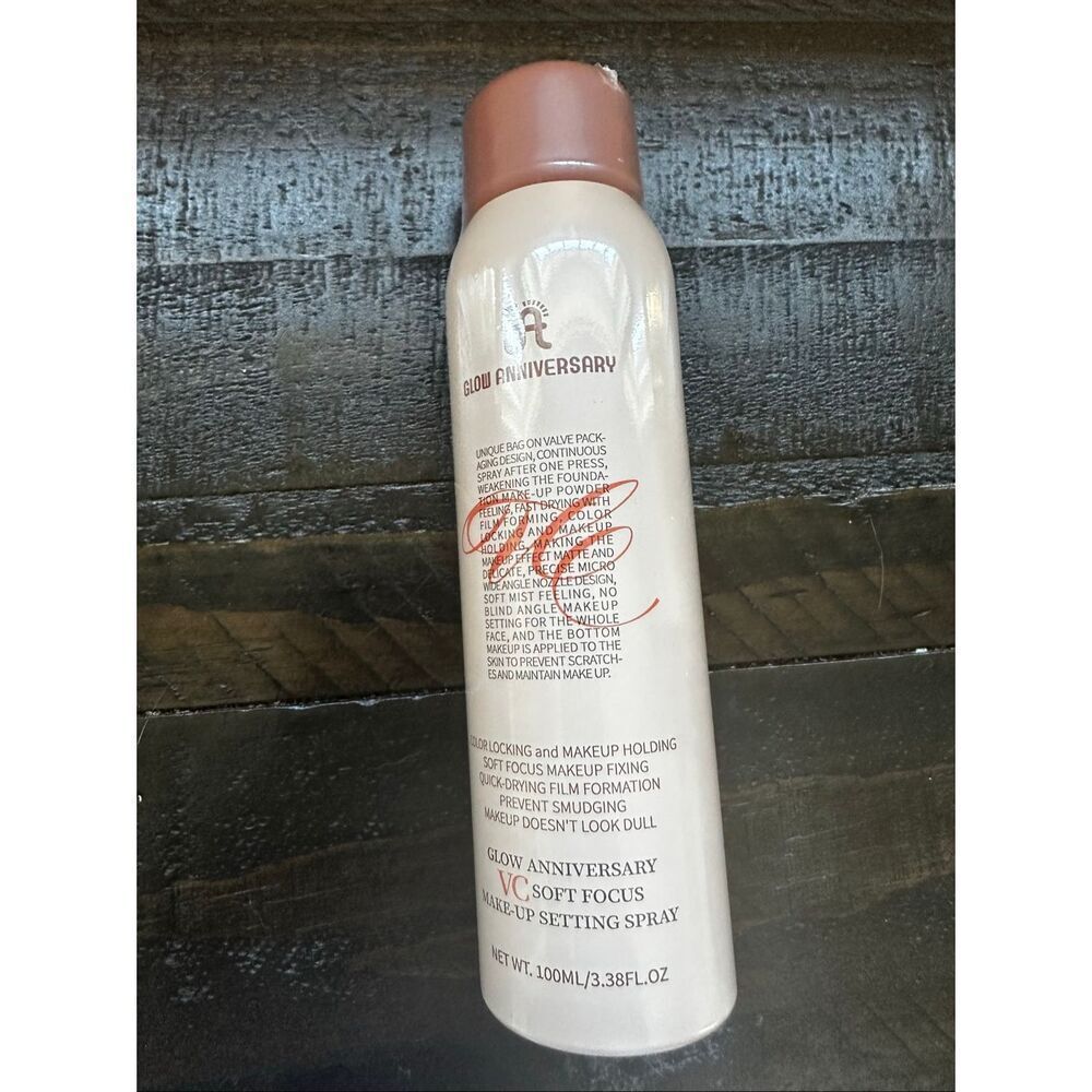 glow anniversary makeup setting spray new